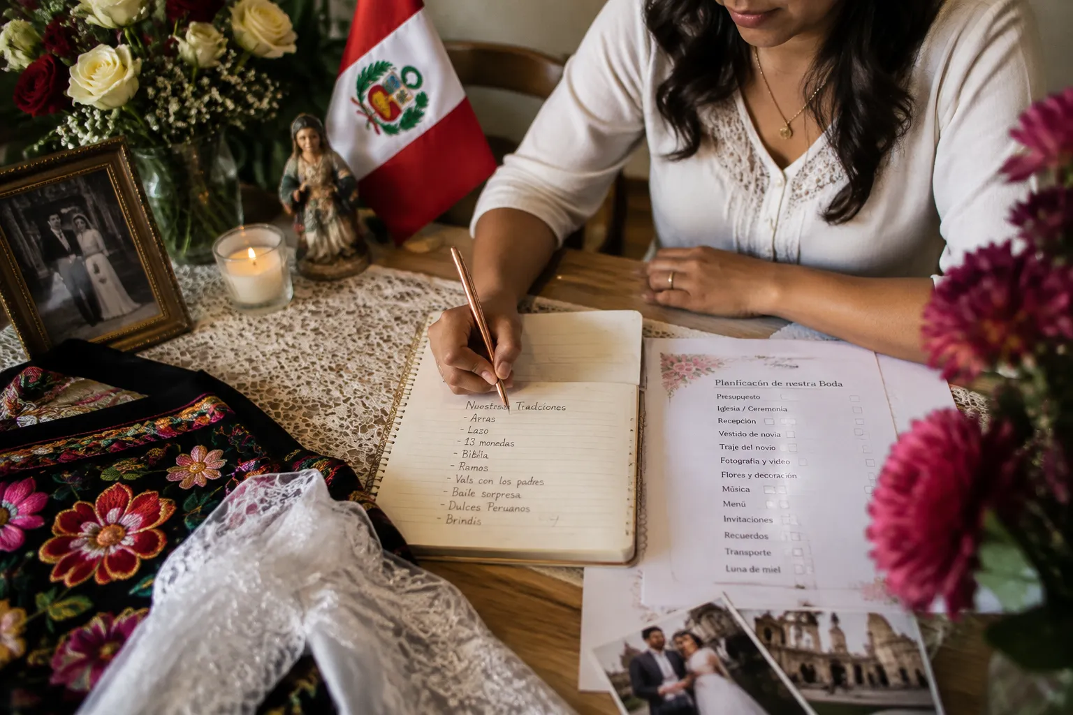Creating a Family Tradition Inventory for a Peruvian Diaspora Wedding