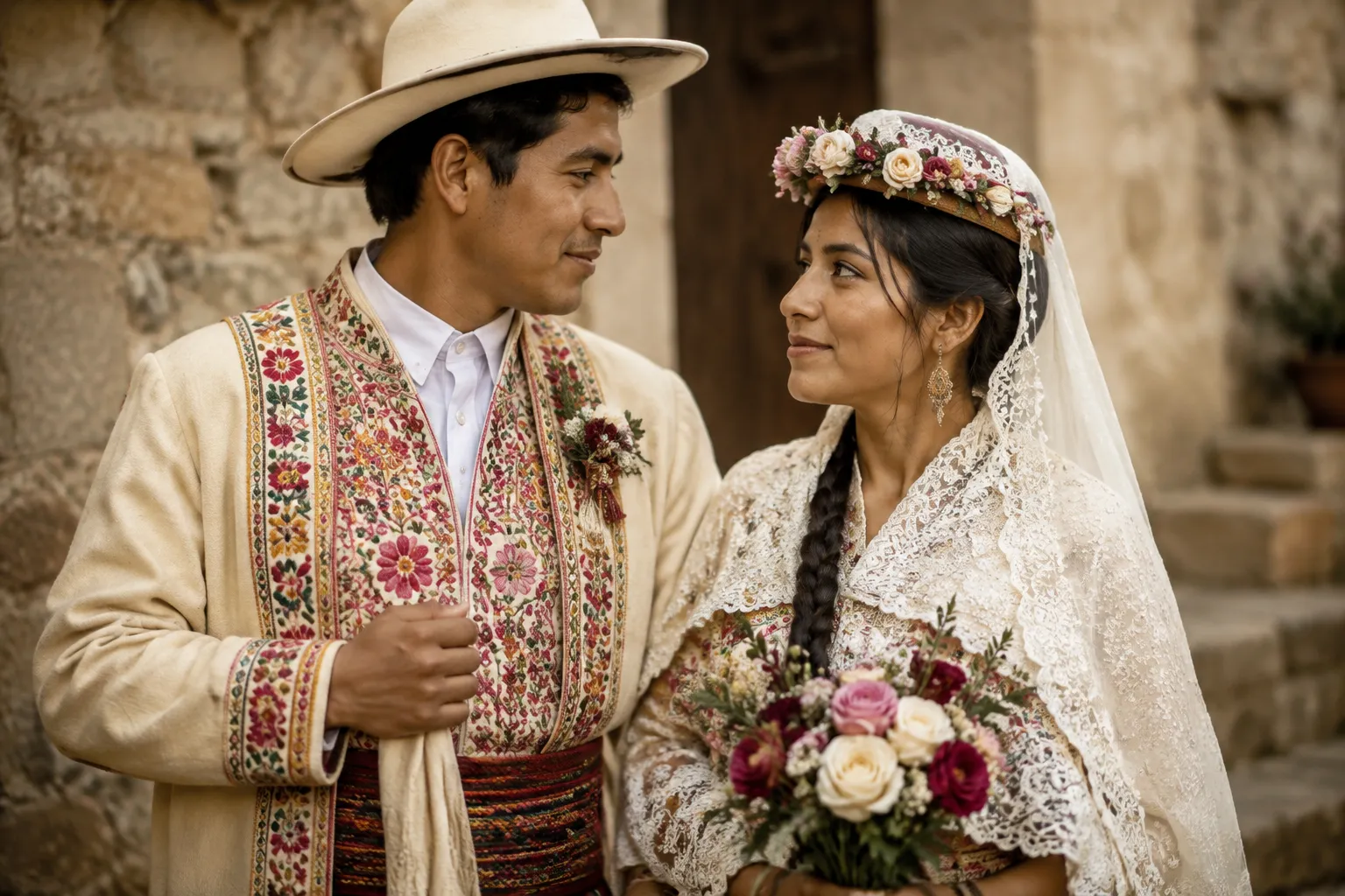 Peruvian Wedding Attire and Styling