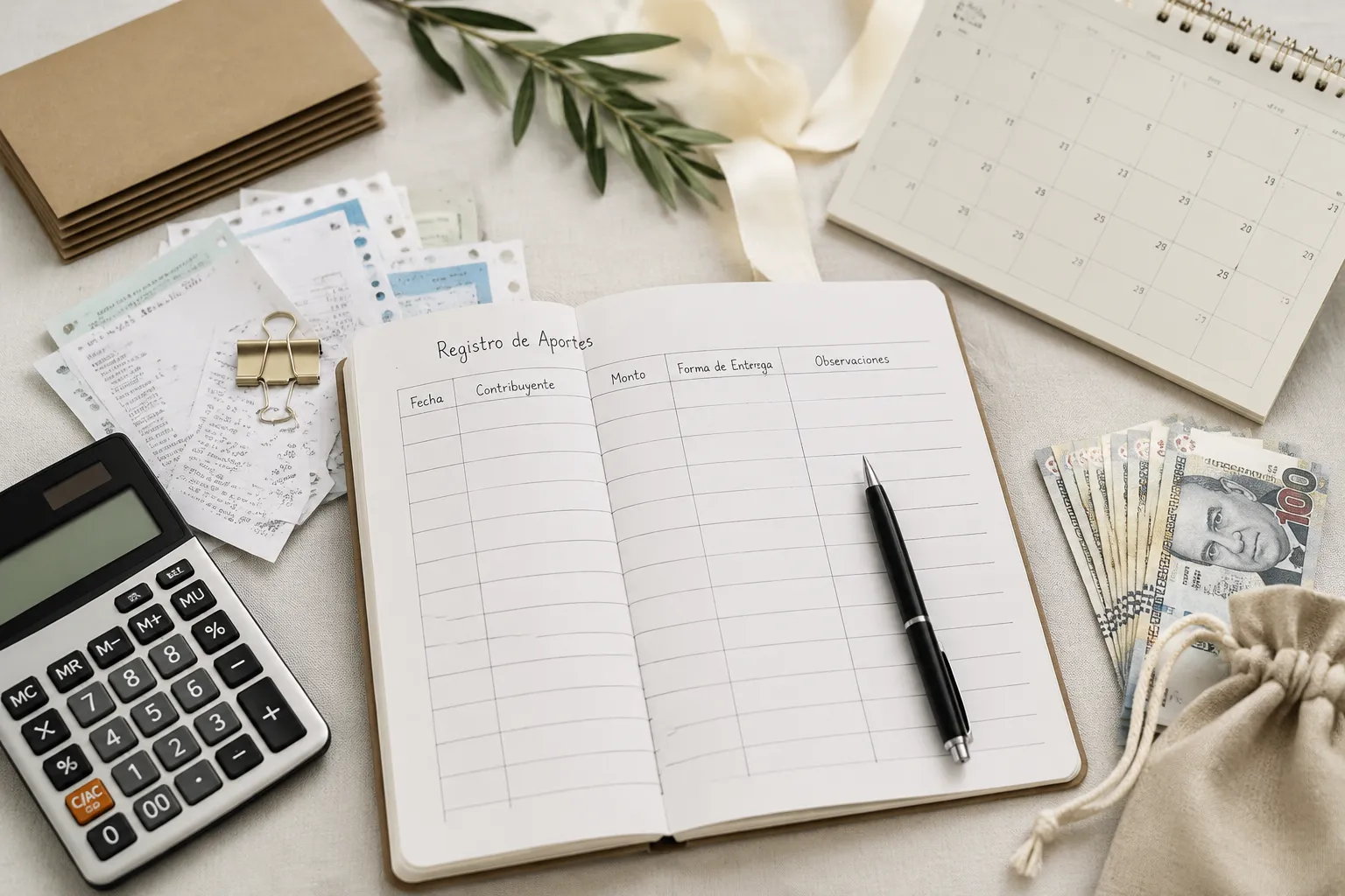 How to Record a Family Wedding Contribution